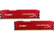 HyperX FURY 16GB 2 x 8GB 240 Pin DDR3 SDRAM DDR3 1866 Desktop Memory Model HX318C10FRK2 16
