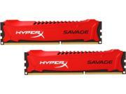 HyperX Savage 8GB 2 x 4GB 240 Pin DDR3 SDRAM DDR3 1600 PC3 12800 Desktop Memory Model HX316C9SRK2 8