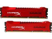 HyperX Savage 16GB 2 x 8GB 240 Pin DDR3 SDRAM DDR3 2133 PC3 17000 Desktop Memory Model HX321C11SRK2 16