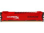 HyperX Savage 4GB 240 Pin DDR3 SDRAM DDR3 2400 PC3 19200 Desktop Memory Model HX324C11SR 4