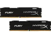 HyperX FURY 16GB 2 x 8GB 288 Pin DDR4 SDRAM DDR4 2133 PC4 17000 Desktop Memory Model HX421C14FBK2 16