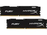 HyperX Fury 8GB 2 x 4GB DDR4 2133MHz DRAM Desktop Memory CL14 1.2V DIMM 288 pin HX421C14FBK2 8 Intel XMP AMD Ryzen