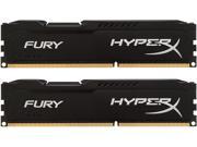 HyperX FURY 16GB 2 x 8GB 240 Pin DDR3 SDRAM DDR3L 1600 PC3L 12800 Desktop Memory Model HX316LC10FBK2 16