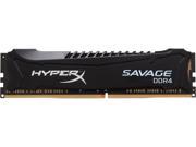 HyperX Savage 4GB 288 Pin DDR4 SDRAM DDR4 2400 PC4 19200 Desktop Memory Model HX424C12SB2 4