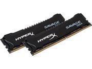 HyperX Savage 16GB 2 x 8GB DDR4 3000 RAM Desktop Memory CL15 XMP Black DIMM 288 Pin HX430C15SB2K2 16