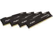 HyperX FURY 32GB 4 x 8GB 288 Pin DDR4 SDRAM DDR4 2400 PC4 19200 Desktop Memory Model HX424C15FB2K4 32