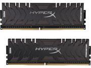 HyperX Predator 16GB 2 x 8GB DDR4 3200 RAM Desktop Memory CL16 XMP Black DIMM 288 Pin HX432C16PB3K2 16