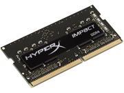 HyperX Impact 8GB 1 x 8GB DDR4 2666 RAM Notebook Memory CL15 XMP SODIMM 260 pin HX426S15IB2 8
