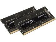 HyperX Impact 16GB 2 x 8GB DDR4 2666 RAM Notebook Memory CL15 XMP SODIMM 260 pin HX426S15IB2K2 16