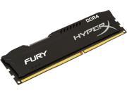 HyperX Fury 16GB 1 x 16GB DDR4 2666MHz DRAM Desktop Memory CL16 1.2V Black DIMM 288 pin HX426C16FB 16 Intel XMP AMD Ryzen