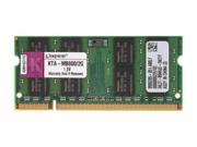Kingston 2GB 200 Pin DDR2 SO DIMM DDR2 800 PC2 6400 Memory For Apple iMac Model KTA MB800 2G