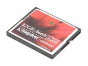 Kingston Ultimate 32GB Compact Flash CF 266X Flash Card Model CF 32GB U2