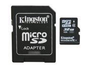 Kingston 32GB microSDHC Flash Card Model SDC4 32GB