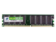 CORSAIR ValueSelect 512MB 184-Pin DDR SDRAM DDR 400 (PC 3200) Desktop Memory Model VS512MB400C3 - Retail