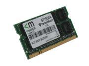 Mushkin Enhanced 1GB 200 Pin DDR2 SO DIMM DDR2 667 PC2 5300 Memory for Apple Notebook Model 971504A