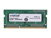 Crucial 2GB 204 Pin DDR3 SO DIMM DDR3 1066 PC3 8500 Memory for Apple Model CT2G3S1067M