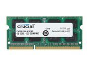 Crucial 4GB 204 Pin DDR3 SO DIMM DDR3 1333 PC3 10600 Memory for Apple Model CT4G3S1339M