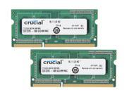 Crucial 4GB 2 x 2GB 204 Pin DDR3 SO DIMM DDR3 1066 PC3 8500 Memory for Apple Model CT2K2G3S1067M