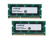 Crucial 8GB 2 x 4GB 204 Pin DDR3 SO DIMM DDR3 1333 PC3 10600 Memory for Apple Model CT2K4G3S1339M