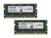 Crucial 16GB 2 x 8G 204 Pin DDR3 SO DIMM DDR3L 1600 PC3L 12800 Laptop Memory Model CT2KIT102464BF160B