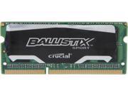 Ballistix Sport SODIMM 4GB 204 Pin DDR3 SO DIMM DDR3L 1600 PC3L 12800 Laptop Memory Model BLS4G3N169ES4