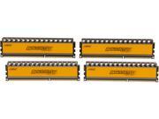Ballistix Tactical 16GB 4 x 4GB 240 Pin DDR3 SDRAM DDR3 1600 PC3 12800 Desktop Memory Model BLT4KIT4G3D1608DT1TX0