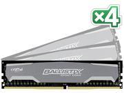 Ballistix Sport 16GB 4 x 4GB 288 Pin DDR4 SDRAM DDR4 2400 PC4 19200 Desktop Memory Model BLS4K4G4D240FSA