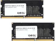 GeIL 16GB 2 x 8G 260 Pin DDR4 SO DIMM DDR4 2400 PC4 19200 Laptop Memory Model GS416GB2400C16DC