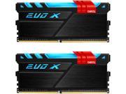 GeIL EVO X 16GB 2 x 8GB 288 Pin DDR4 SDRAM DDR4 3000 PC4 24000 Desktop Memory Model GEX416GB3000C15ADC