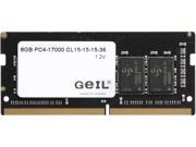 GeIL 8GB 260 Pin DDR4 SO DIMM DDR4 2133 PC4 17000 Memory Notebook Memory Model GS48GB2133C15SC
