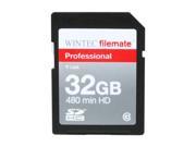Wintec FileMate 32GB Secure Digital High Capacity SDHC Flash Card Model 3FMSD32GBC10 R