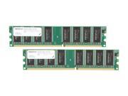 Wintec AMPO 1GB 2 x 512MB 184 Pin DDR SDRAM DDR 400 PC 3200 Dual Channel Kit Desktop Memory Model 3AMD1400 1GK R