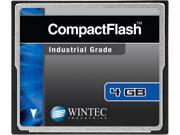 Wintec 4GB Compact Flash CF Card Industrial Grade SLC Nand Black Model 33100004GCF