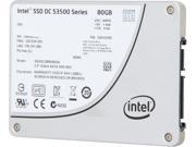Intel DC S3500 SSDSC2BB080G401 2.5 80GB SATA III MLC Business Solid State Drive