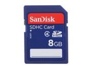 SanDisk 8GB Secure Digital High Capacity SDHC Flash Card Model SDSDB 008G B35