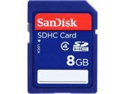 SanDisk 8GB Secure Digital High Capacity SDHC Flash Card