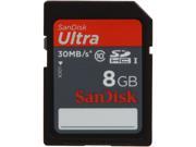 SanDisk Ultra 8GB Secure Digital High Capacity SDHC Flash Card