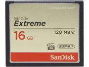 SanDisk 16GB Compact Flash CF Flash Card Model SDCFXS 016G A46