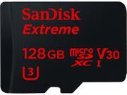 SanDisk 128GB Extreme microSDXC UHS I U3 Class 10 Memory Card Speed Up to 90MB s SDSQXVF 128G GN6MA