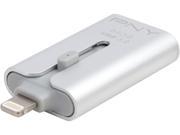 PNY 64GB DUO LINK OTG USB 3.0 Flash Drive P FDI64GOTGAMG3 GE