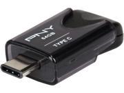PNY 64GB Elite Type C USB 3.1 Flash Drive Speed Up to 115MB s P FD64GTBAT4TC30 GE
