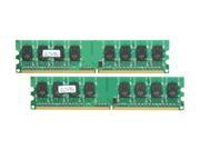 PNY OPTIMA 2GB 2 x 1GB 240 Pin DDR2 SDRAM DDR2 800 PC2 6400 Dual Channel Kit Desktop Memory Model MD2048KD2 800