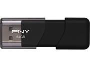 PNY 64GB Attache USB 2.0 Flash Drive P FD64GATT03 GE