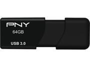 PNY 64GB Turbo Elite USB 3.0 Flash Drive P FD64GTBO GE