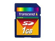 Transcend 1GB Secure Digital SD Flash Card Model TS1GSDC