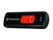 Transcend JetFlash 500 4GB USB 2.0 Flash Drive Red