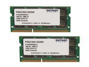 Patriot Memory Mac Series 16GB 2 x 8GB 204 Pin DDR3 SO DIMM DDR3 1333 PC3 10600 Memory for Apple Model PSA316G1333SK