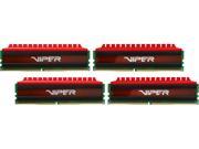 Patriot Viper 4 16GB 4 x 4GB 288 Pin DDR4 SDRAM DDR4 2800 PC4 22400 Extreme Performance Quad Memory Kit Model PV416G280C6QK