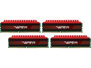 Patriot Viper 4 32GB 4 x 8GB 288 Pin DDR4 SDRAM DDR4 2800 PC4 22400 Extreme Performance Quad Memory Kit Model PV432G280C6QK