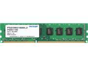 Patriot Signature Line 8GB 240-Pin DDR3 SDRAM DDR3L 1600 (PC3L 12800) Desktop Memory Model PSD38G1600L2 Patriot Signature Line 8GB 240-Pin DDR3 SDRAM DDR3L 1600 (PC3L 12800) Desktop Memory Model PSD38G1600L2
